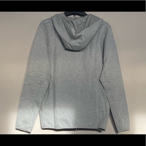 NEW Oyster Guy Men’s Long Sleeve Hooded Jacket Gray Size M - Picture 6 of 7
